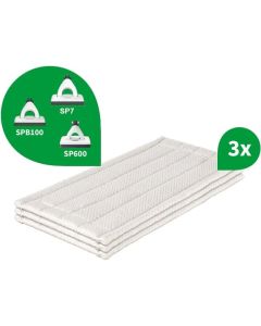 Kobold MF600/601 Parkettkluter bomull (3 stk)