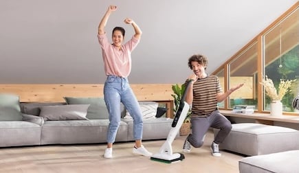 Vorwerk Kobold med beste gulvvasker i Stiftung Warentest